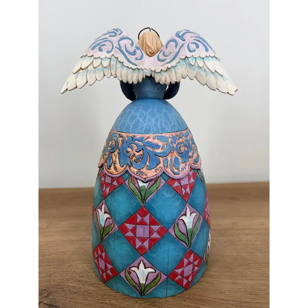 2005 Jim Shore Heartwood Creek A Star Shall Guide Us Nativity Angel Figurine